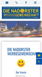 Mobile Screenshot of die-nadorster.de